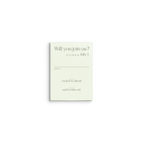 Lotus Mail-In Reply Card & Envelope