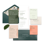 Lotus Invitation & Envelope