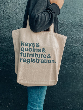 Letterpress Tote Bag