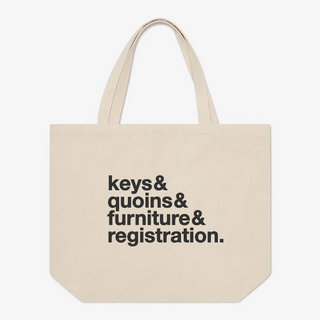 Letterpress Tote Bag