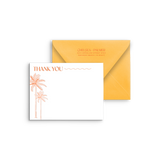 Twin Palms Thank You Card