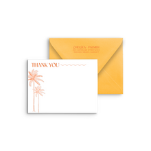 Twin Palms Thank You Card