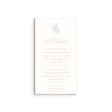 Wyoming Details Insert Card